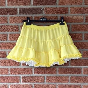 ONLY Ruffle Mini Skirt